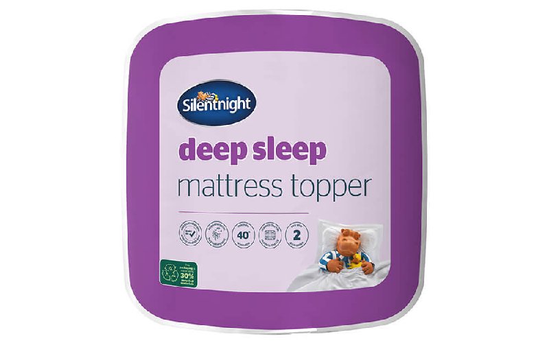 Silentnight Deep Sleep Mattress Topper, Single Size, 5cm Depth