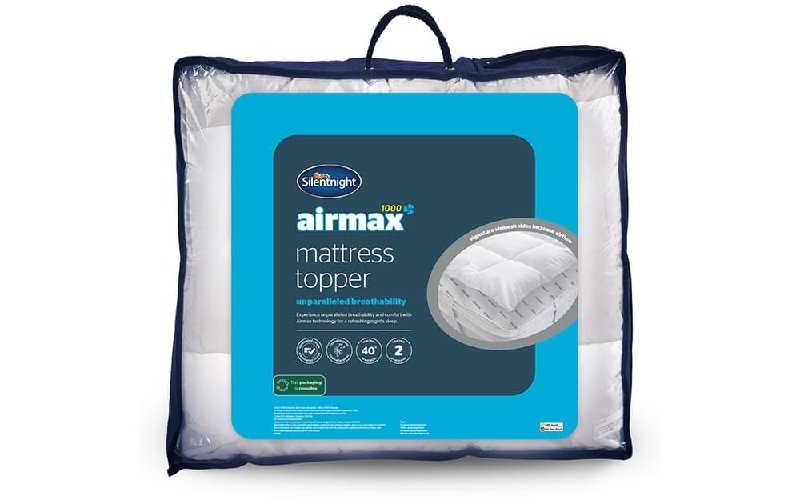 Silentnight Airmax 1000 Mattress Topper, Single, 10cm
