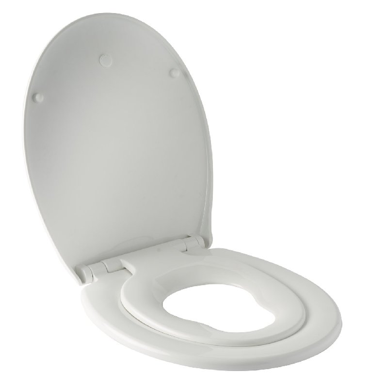 Bemis Reybridge Family 2-in-1 Toilet Seat in White