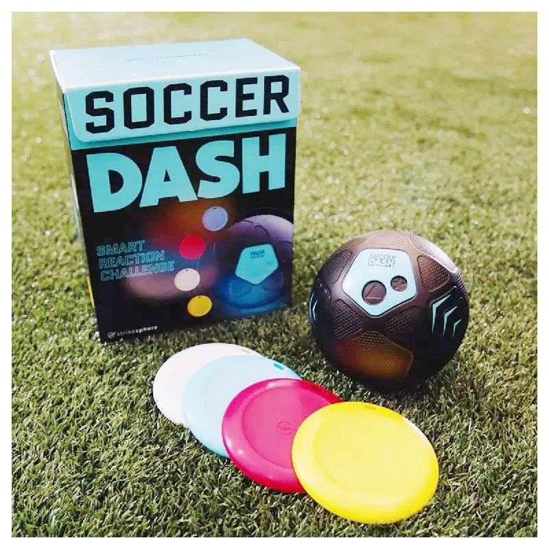 Soccer Dash Strikesphere Interactive Football Training Aid with AI Technology and Smart Ball
