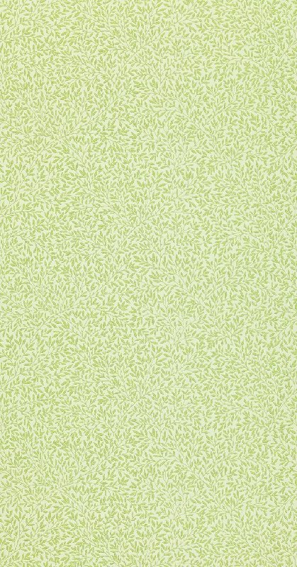 Morris & Co. Standen Fennel Green Floral Wallpaper Roll