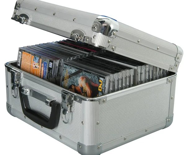 Citronic Aluminium Flight Case for 40 CDs with Lockable Catches