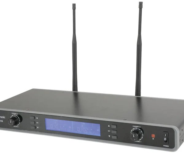 Citronic RU210-N Dual Multi-UHF Neckband/Lavalier System