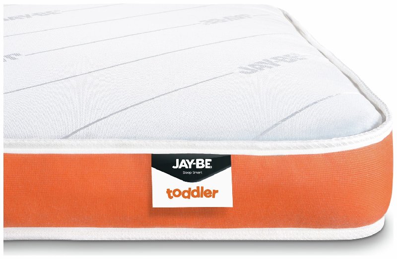 JAY-BE Open Coil Foam Free Toddler Mattress, 70cm x 140cm x 10cm