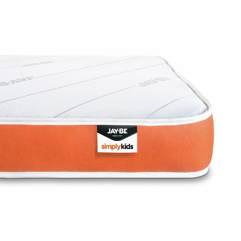 JAY-BE Open Coil Foam Free Kids Single Mattress, 90x190x16cm
