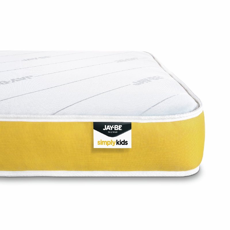 JAY-BE Pocket Sprung Kids Single Mattress, 90x190cm, 18cm Depth