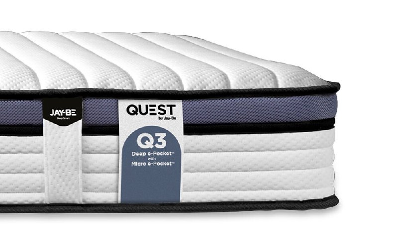 Jay-Be Quest Q3 Eco Micro E-Pocket Kids Single Mattress