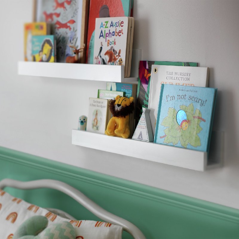 Habitat Kids Set of 2 White Bookshelves