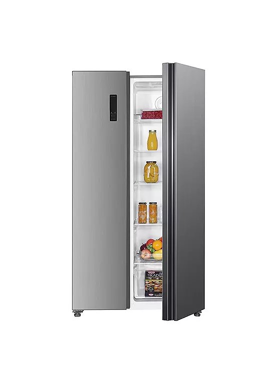 Statesman SBS177X Frost Free American Fridge Freezer - 532L Total, Inox Silver