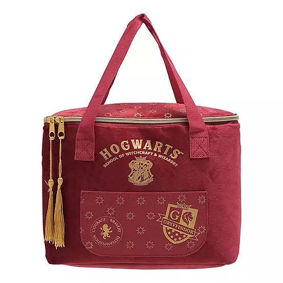 Harry Potter Alumni Lunch Bag Gryffindor Red Velvet