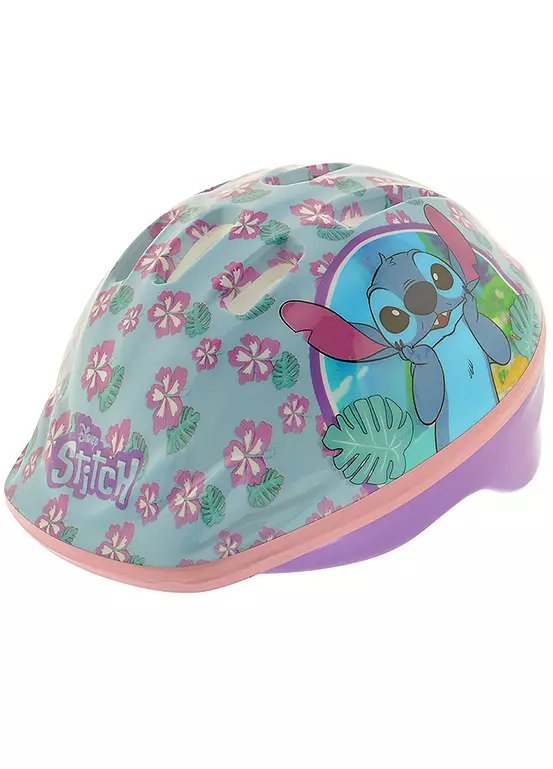 Disney Stitch Kids Safety Helmet with Adjustable Dial (48-52cm)
