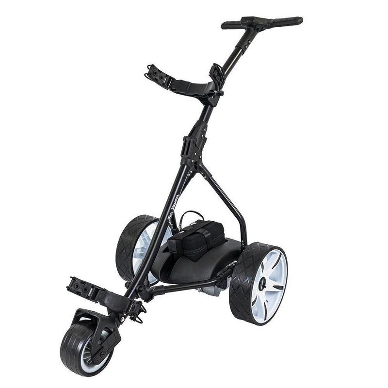 Ben Sayers Electric Golf Trolley - Black 18 Hole Lithium with Accessory Pack