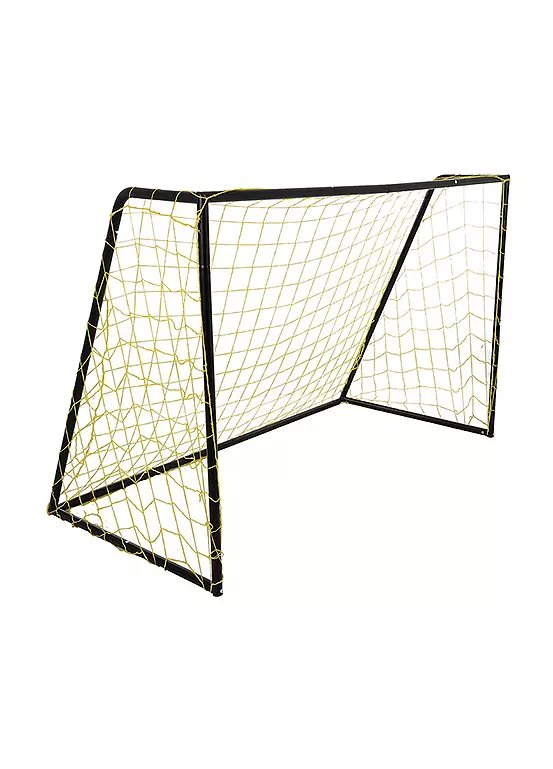 Kickmaster 7ft HD Performance Football Goal in Black