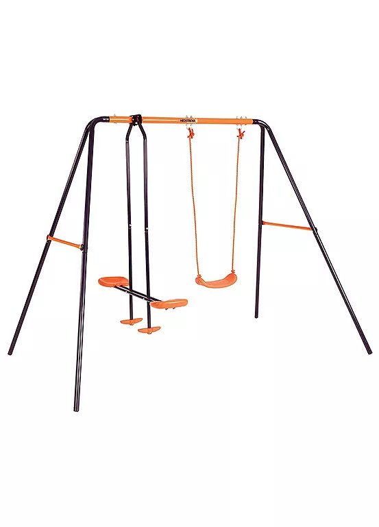 Hedstrom Venus Multiplay Swing and Glider Set with Ground Anchors