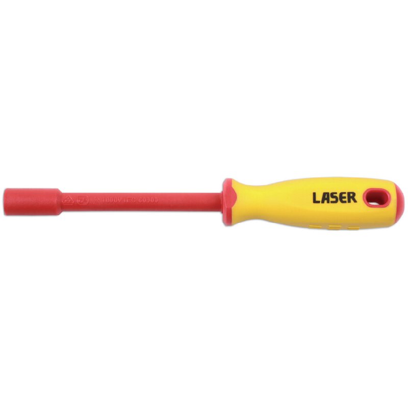 Laser Tools 7441 VDE 1000V Insulated Nut Driver 8mm x 125mm