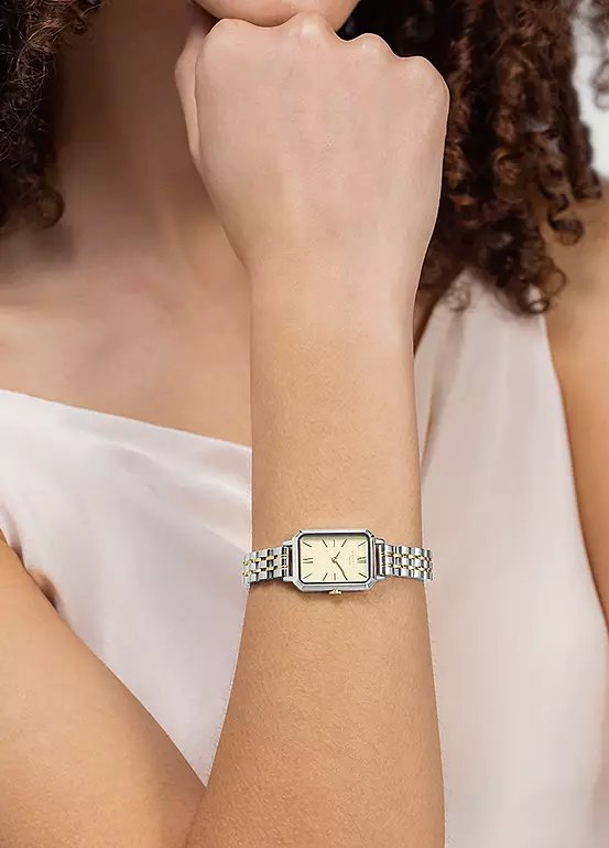 Radley Ladies Two Tone Gold Plated Stainless Steel Bracelet Watch RY4619