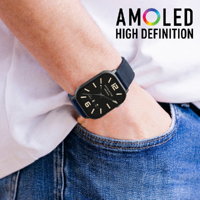 Reflex Active RA29-2182 Amoled Series 29 Smart Calling Watch - Blue
