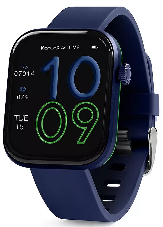 Reflex Active Spectra AMOLED Smartwatch with Navy Silicone Strap