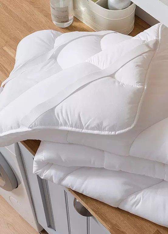 The Fine Bedding Company Spundown Mattress Enhancer, Single Size, 30cm Depth