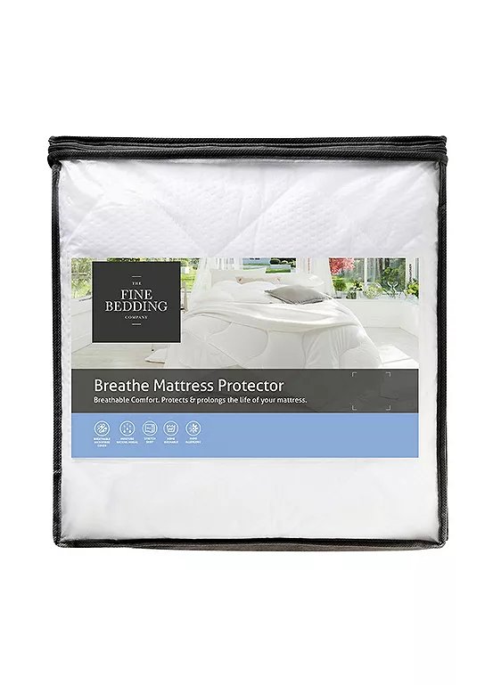 The Fine Bedding Company Breathe Mattress Protector - Single Size (190x90cm)
