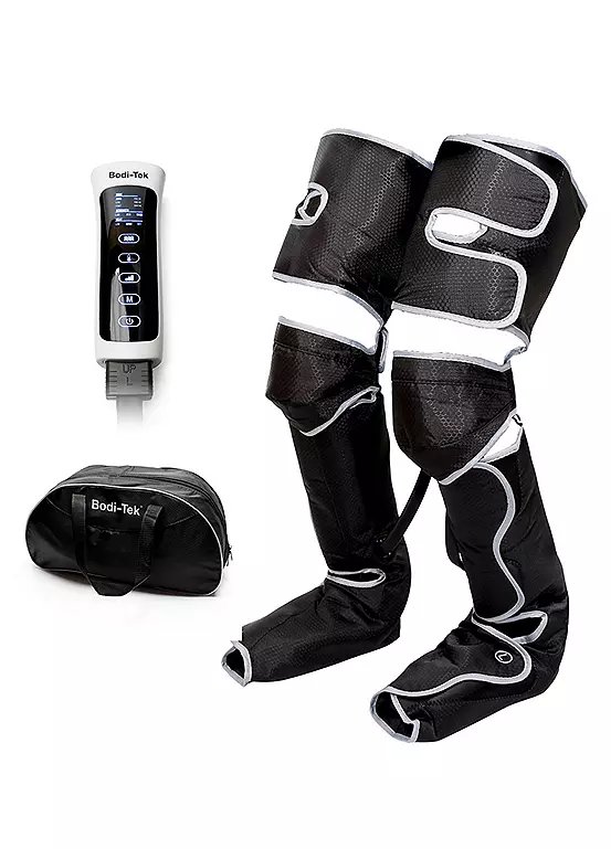 Bodi-Tek Comfort360 Full Leg Air Compression Massager with Heat and 6 Programmes