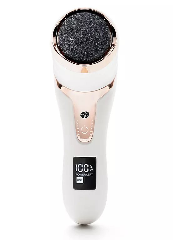 Rio Go Smooth Electric Foot File with Vacuum Action and Three Interchangeable Heads