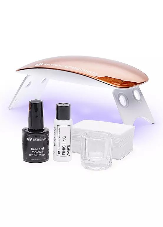 Rio 14 Day Nail Gel Polish Set with LED Lamp and Base/Top Coat