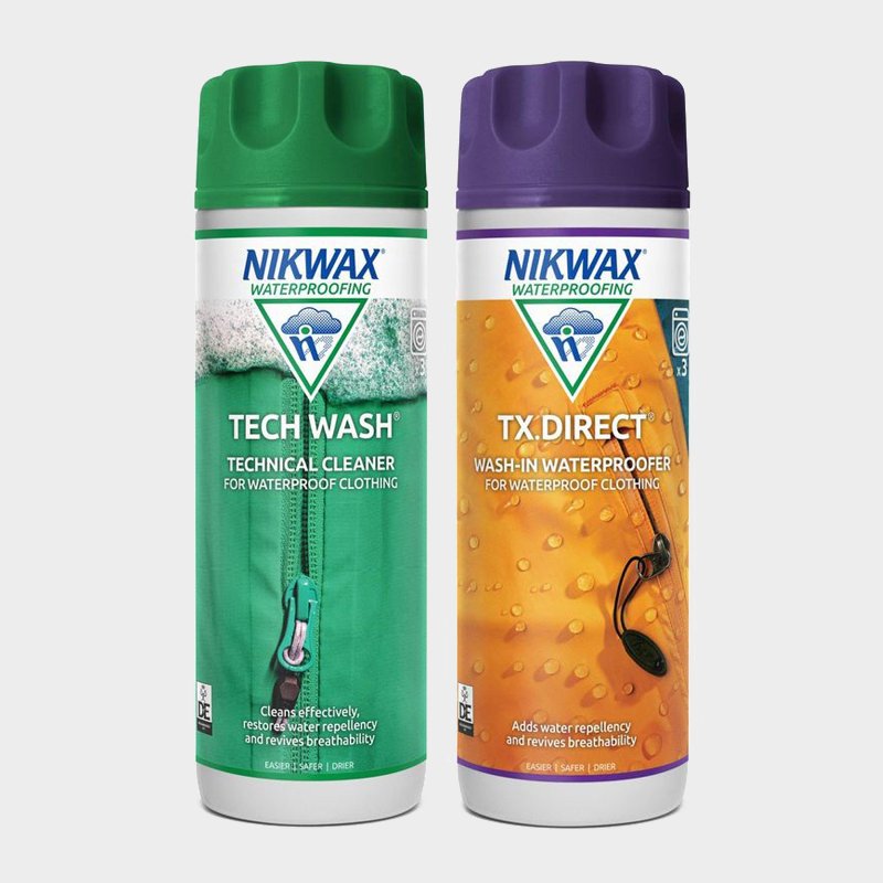 Nikwax Tech Wash and TX Direct Twin Pack 300ml