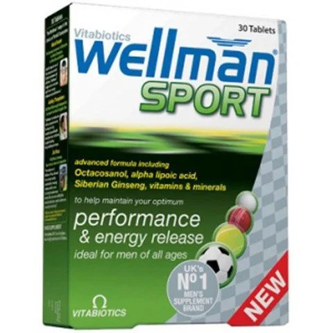 Vitabiotics Wellman Sport 30 Tablets
