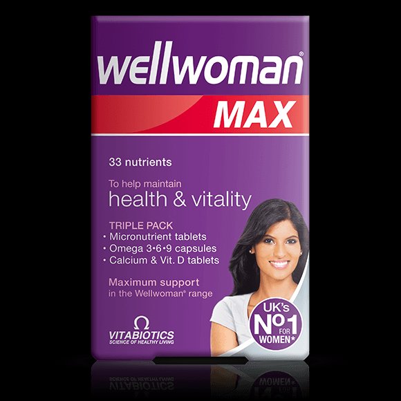 Vitabiotics Wellwoman Max - 84 Tablets & Capsules