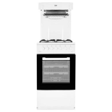 Beko KA52NEW HLG 50cm Single Oven Gas Cooker - White