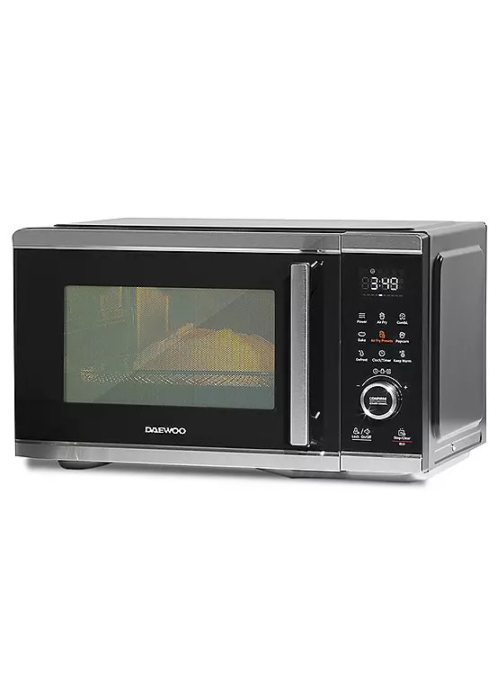 Daewoo SDA2618GE 26L 5-in-1 Stainless Steel Freestanding Air Fryer Microwave Oven