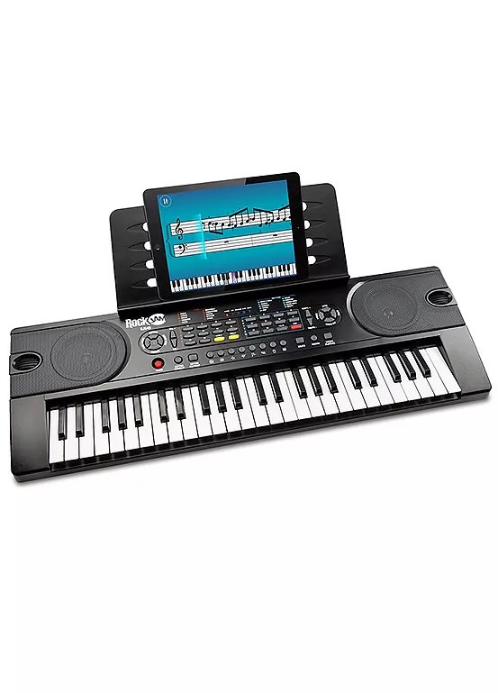 RockJam RJ549 49-Key Compact Keyboard Piano with Simply Piano App
