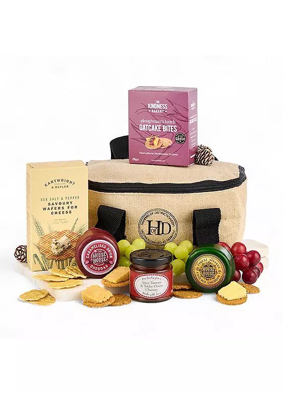 Spicers Of Hythe Cheese Cool Bag Hamper with Reusable Cool Bag