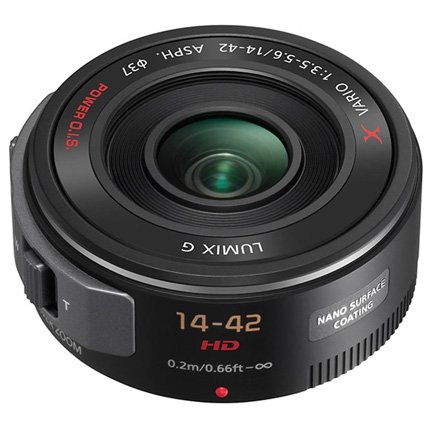 Panasonic Lumix G X Vario PZ 14-42mm f/3.5-5.6 ASPH Power O.I.S. Lens in Black