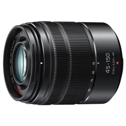 Panasonic Lumix G Vario 45-150mm f/4-5.6 ASPH MEGA O.I.S. Lens Black