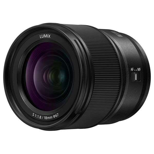 Panasonic Lumix S 18mm f/1.8 Lens For L Mount, Black