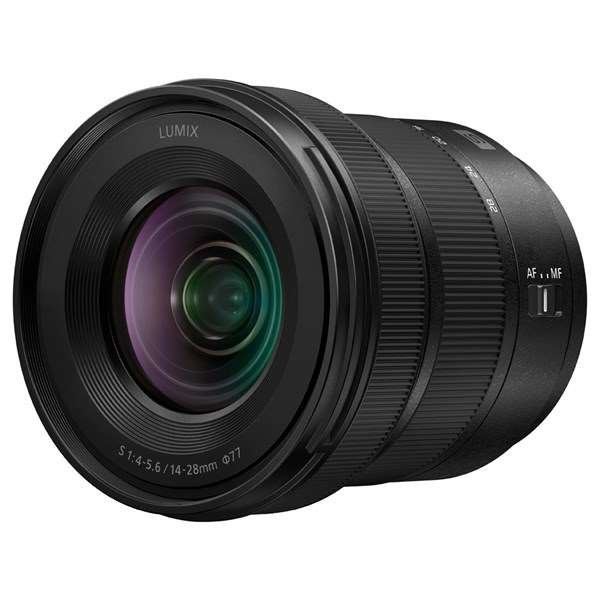 Panasonic Lumix S 14-28mm f/4-5.6 Macro Zoom Lens in Black