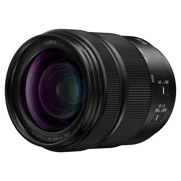 Panasonic Lumix S 28-200mm F4-7.1 MACRO O.I.S. Lens, L Mount, Black