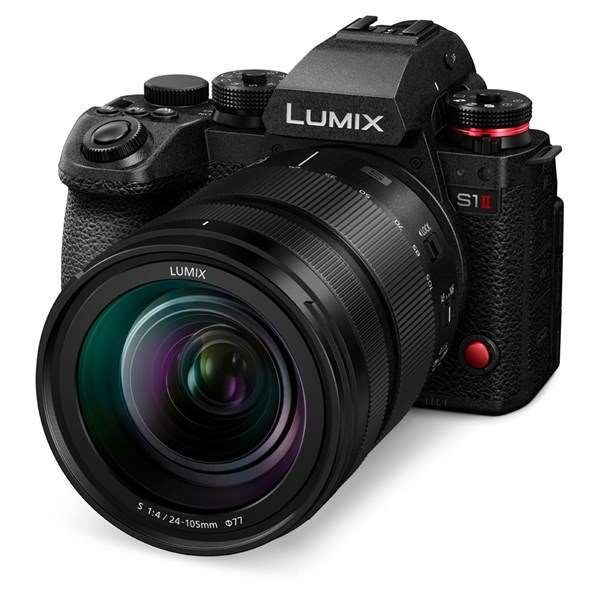 Panasonic Lumix S1 II Mirrorless Camera with 24-105mm Lens and DaVinci Resolve Studio Bundle in Black