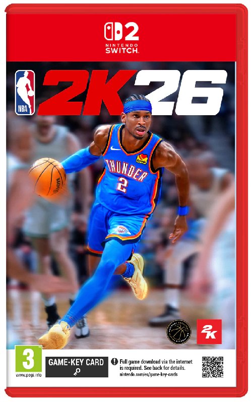 NBA 2K26 Nintendo Switch 2 Game Physical Edition