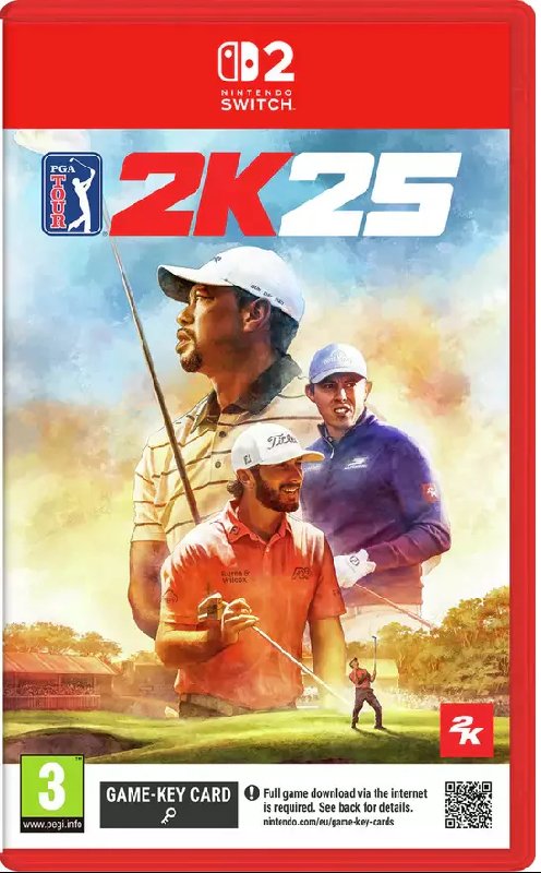 PGA TOUR 2K25 Nintendo Switch 2 Game