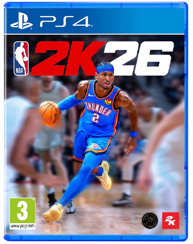 NBA 2K26 PlayStation 4 Physical Game (PEGI 3+)