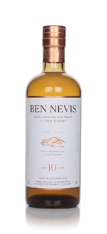 Ben Nevis 10 Year Old Highland Single Malt Scotch Whisky, Bottled 2022, 70cl