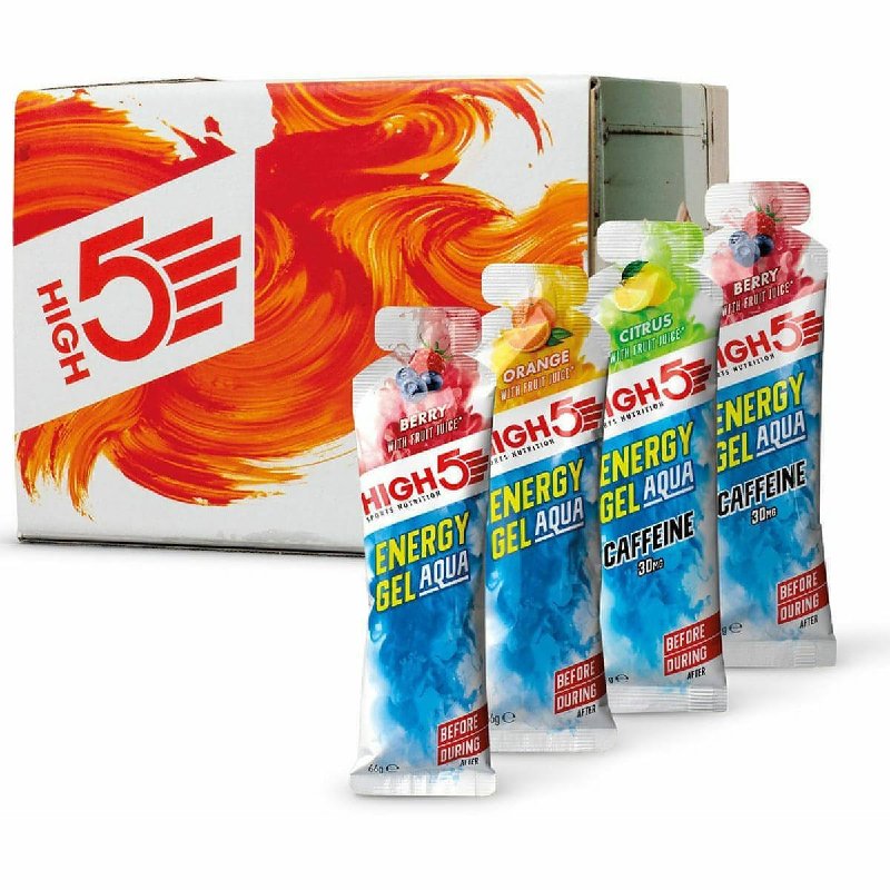 High5 Energy Gel Aqua Mixed Box 66g x 15 Gels