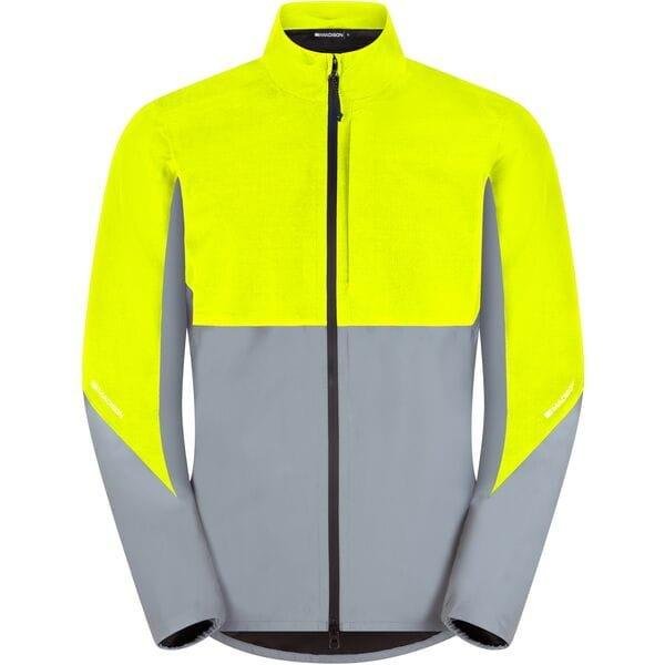 Madison Stellar Ultra Reflective Waterproof Men's Cycling Jacket - Yellow