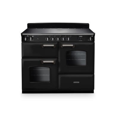 Rangemaster Classic 110cm Induction Range Cooker - Black/Chrome - Model CLO110EIPGBL/CM1