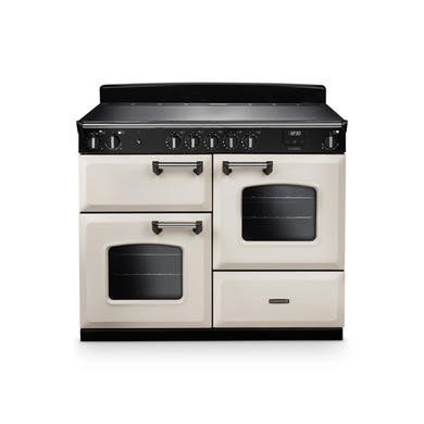 Rangemaster Classic 110cm Range Cooker with Induction Hob in Pale Cream