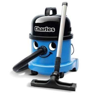 Numatic Charles CVC370 BLUE Wet and Dry Vacuum Cleaner - 15L Dry, 9L Wet Capacity