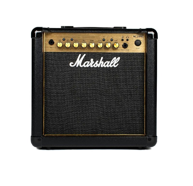 Marshall MG15GFX Black and Gold 15W Guitar Combo Amplifier
